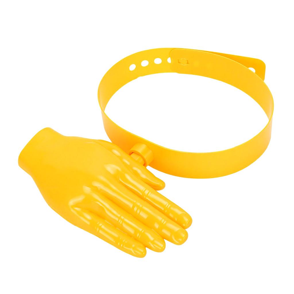 Funny 3D Palm Sun Hat Novelty Portable Hand Shaped Sun Visor Photo Prop for Beach Pool Party