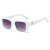 New Fashion Square Sunglasses Trendy Light Luxury Sunglasses For Men's High-end Ultraviolet-proof Large Frame 3191