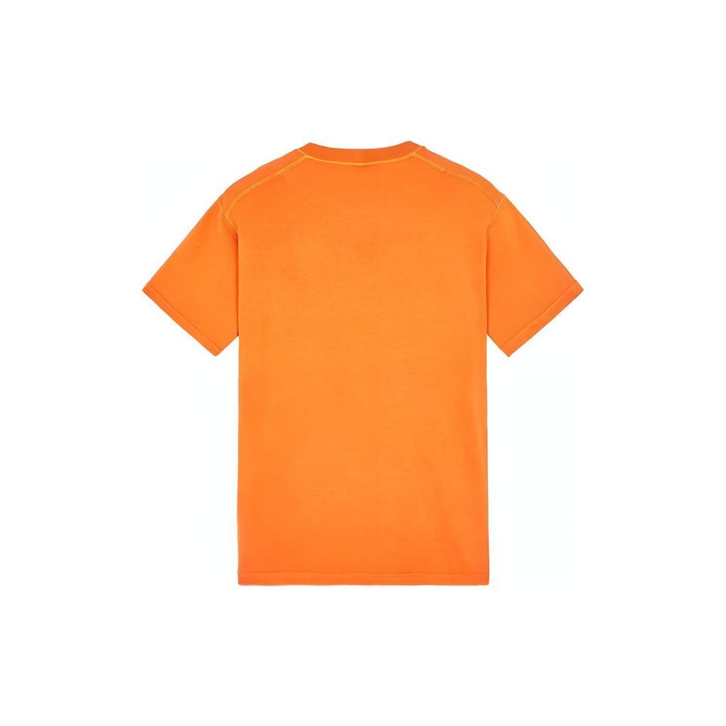 STONE ISLAND T-Shirt Sienna Uomo Top Arancione 101523757-V0173