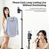 DL23 Phone Cooler Semiconductor Cooling Fan Back Clip Digital Display Temp Adjustable Game Live Radiator for IPhone Android