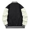 Herren Frühjahrs-/Herbst-Baseballjacke mit Frottee-Stickerei - Amerikanischer High-Street-Stil, Große Größen, Trendy.