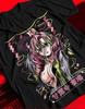Anime Mitsuri Kanroji Demon Slayer Kimetsu Black T Shirt Size S - 5XL Unisex T-Shirt