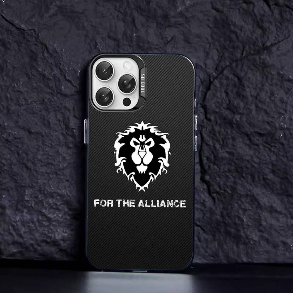 Game World Of Warcraft Phone Case For IPhone 17 16 15 14 13 12 11 Pro Max Plus Pro Colorful Shell