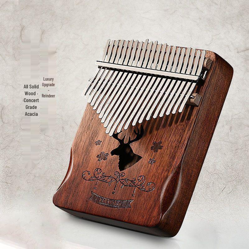 17/21-Ton Daumenklavier Kalimba - Beliebtes kleines Musikinstrument Souvenir