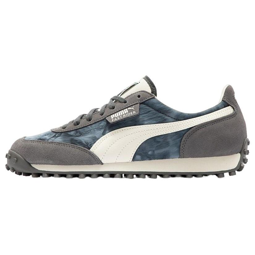 

Puma Fast Rider Mmq Поношенная Кожа Спортивные Низкие Кроссовки для Повседневной Носки Унисекс кроссовки Белый Серый 392091-03 35.5