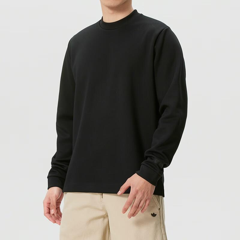 Adidas Warm Breathable Crew Neck Pullover Long Sleeve Sweatshirt Men sweatshirts KG0802