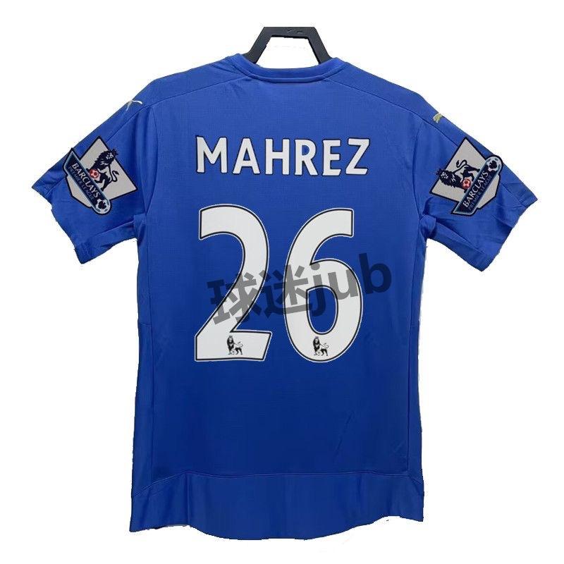 Ρετρό Εντός Έδρας Φανέλα Λέστερ Σίτι Αρ.. 9 Vardy Andy King Κοντομάνικη Φανέλα Ποδοσφαίρου Ανδρική και Γυναικεία