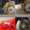 Adesivi Pinza Freno Ruota Auto Impermeabili Riflettenti Emblema Decorazione Decalcomania Per Mercedes Benz AMG W205 W203 GLC GLA W211 W220 GX2