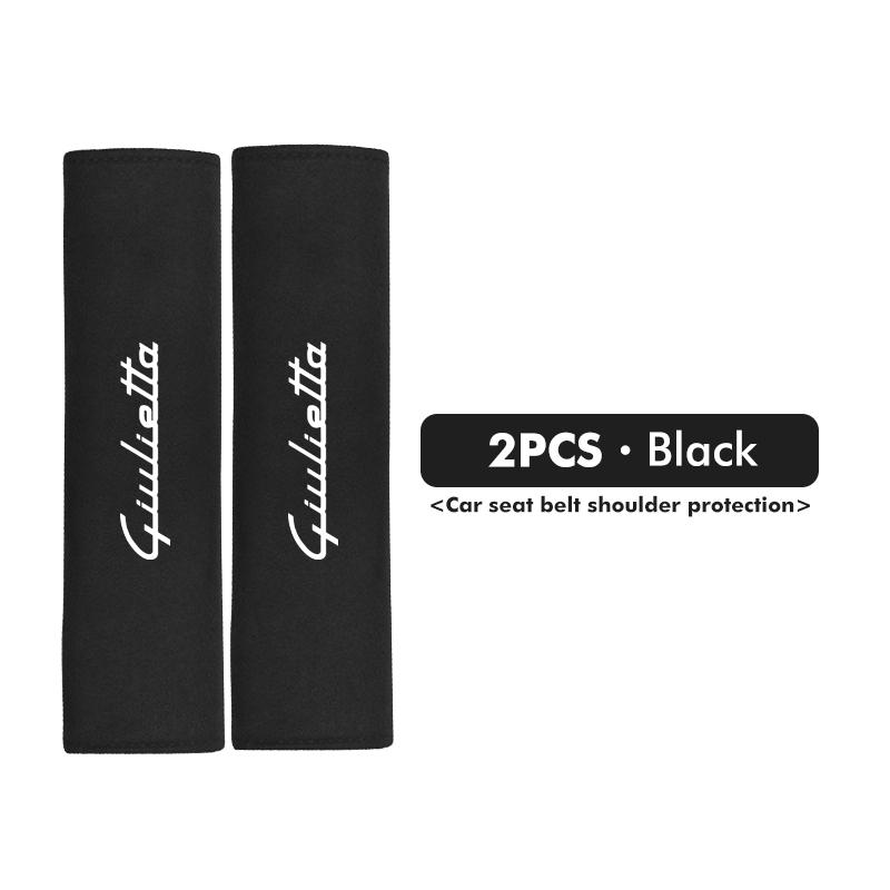 Car Stickers For Alfa Romeo Car Seat Belt Cover Adjustable Safety Belt Shoulder Padding Protection Pad For Alfa Romeo 159 Giulie