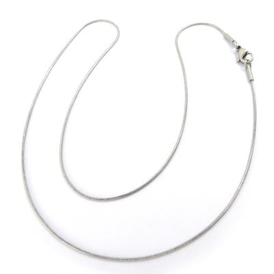 [K5915] - Steel Chain 'Serpent' 42 Cm 1 Mm