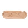 Coffee Tamper Holder Multifunction 4 Slots Wood Coffee Filter Tamper Stand for Coffee Making S: