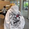 Men's Super Large Hoodie Back Printed Casual Sports Shirt