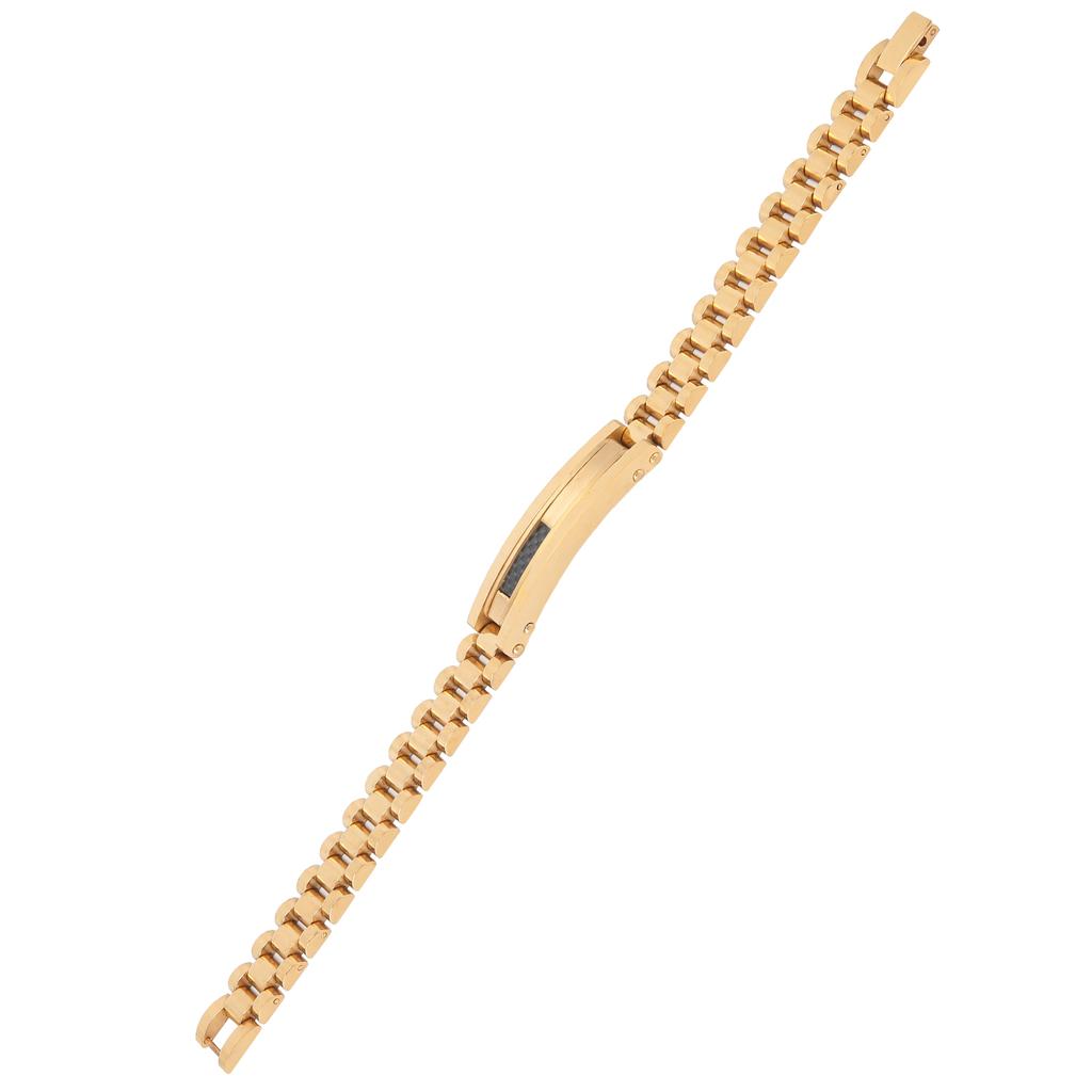 Metal Bracelet Gold Stylish Unisex Stainless Steel Alloy Bracelet Jewelry Accessories