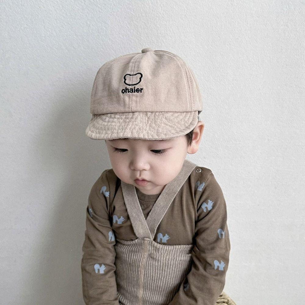 

Solid Color Baby Baseball Cap 5-24 Month Peaked Cap Casual Sun Protection Hat Outoor