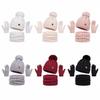 Beanie Hat Women Hat Scarf Gloves Set Thickened Women's Winter Accessories Set  Cold Weather