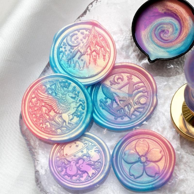 200/350/650Pcs Colorful Sealing Wax Beads for Wax Seal Stamp, Gift Wrapping, 10/15/24 Colors Flower Wax Seal Beads