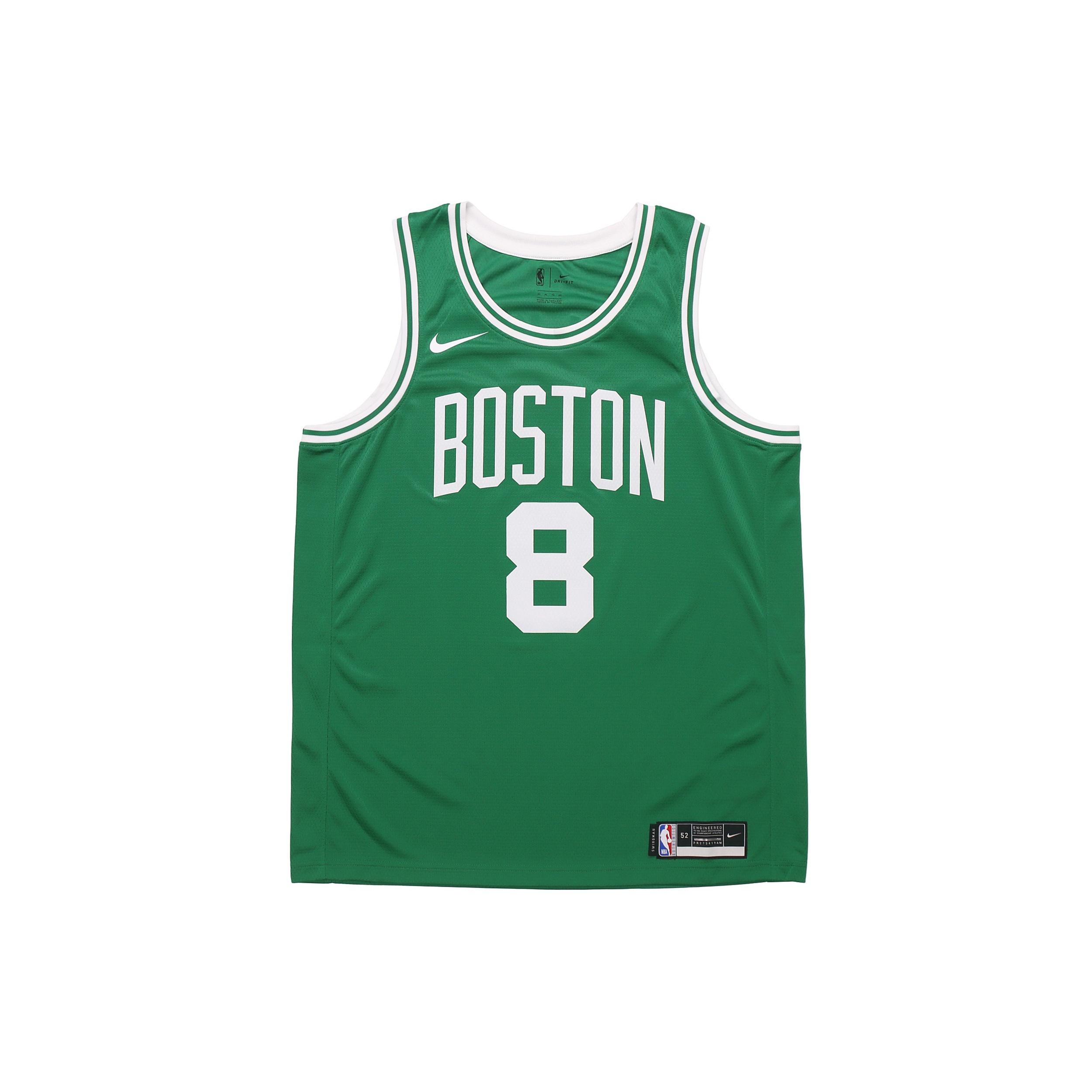 Nike NBA Sports Basketball Jersey/Vest SW Fan Edition 20-21 Season Boston Celtics No. 8 Green Men s CW3659-317 XL