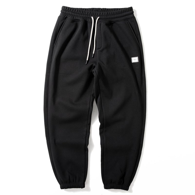Men's Sweatpants Autumn and Winter New Style Fleece-Lined Thick Warm Loose Casual Versatile Jogger Pants Trendy Long Pants