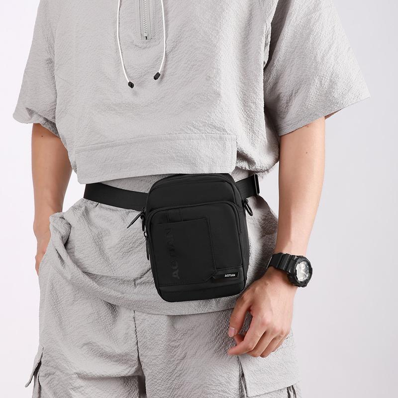 Men's Multi-Functional Small Bag Shoulder Bag Crossbody Bag Mobile Phone Bag Waist Bag
