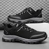 Large size outdoor sports non-slip travel shoes wear-resistant hiking shoes men's thick-soled low-top men's shoes
