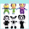 Colorful Bendy And The Ink Machine Plush Doll Figure Toy Perfect For Collectors