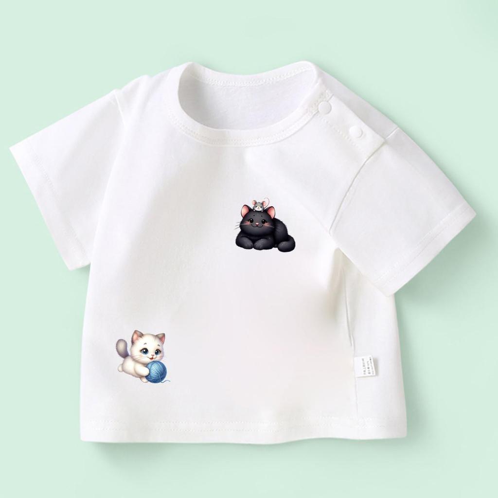 Various Cats Patches On Clothes Print On T-Shirt Caps Dresses Heat Transfer Clothes Stickers Diy Hoodies T-Shirt Thermal Patches