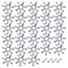 200pcs/pack Flatback Acrylic Resin Sewing Shiny Crystal With Hole Craft Accessories(#9)