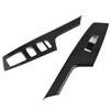 Trim Handle Bowl Cover ABS Car Accessories Carbon Fiber Style Door Parts Interior Decoration Replacement Trim Handle