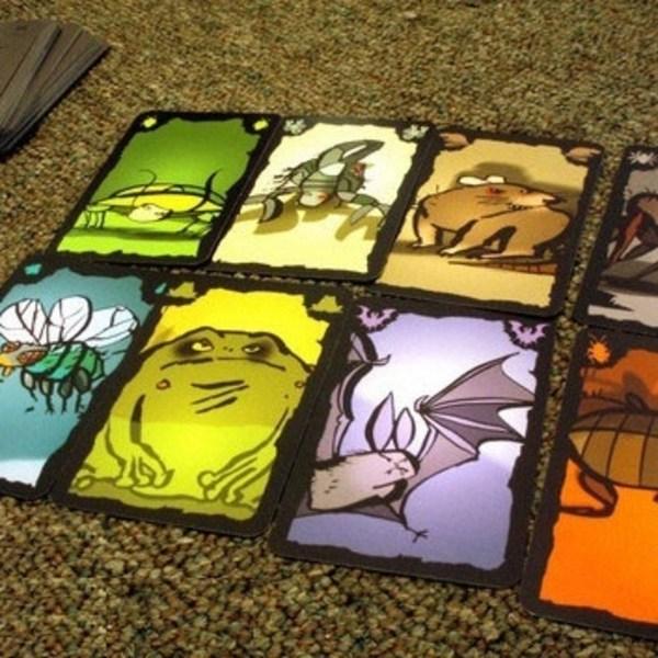 Cockroach Poker Card Board Game, Mixed Colors