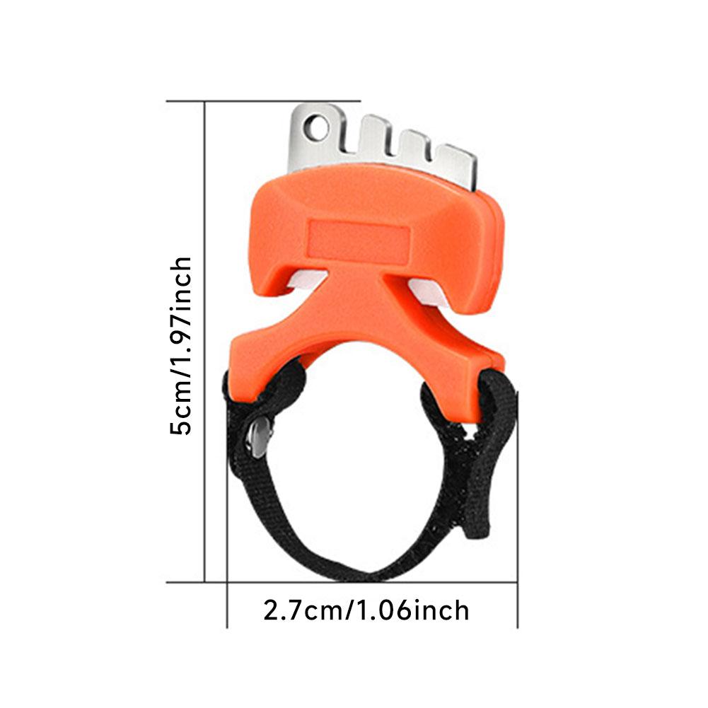 1PC Multi-Function Stainless Steel Ring Cutter Ceramic Blade For PE Nylon Line Split Ring Opener Luya Fishing Gear Supplies