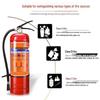 Gaśnica proszkowa 4 kg - Przenośna do sklepu, punktu sprzedaży i użytku domowego (Dostępne w wadze 1/2/3/4/5/8 kg)