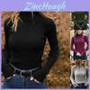Women's Winter Turtleneck Sweater Casual Slim Fit Long Sleeve Warm Tops Blouse