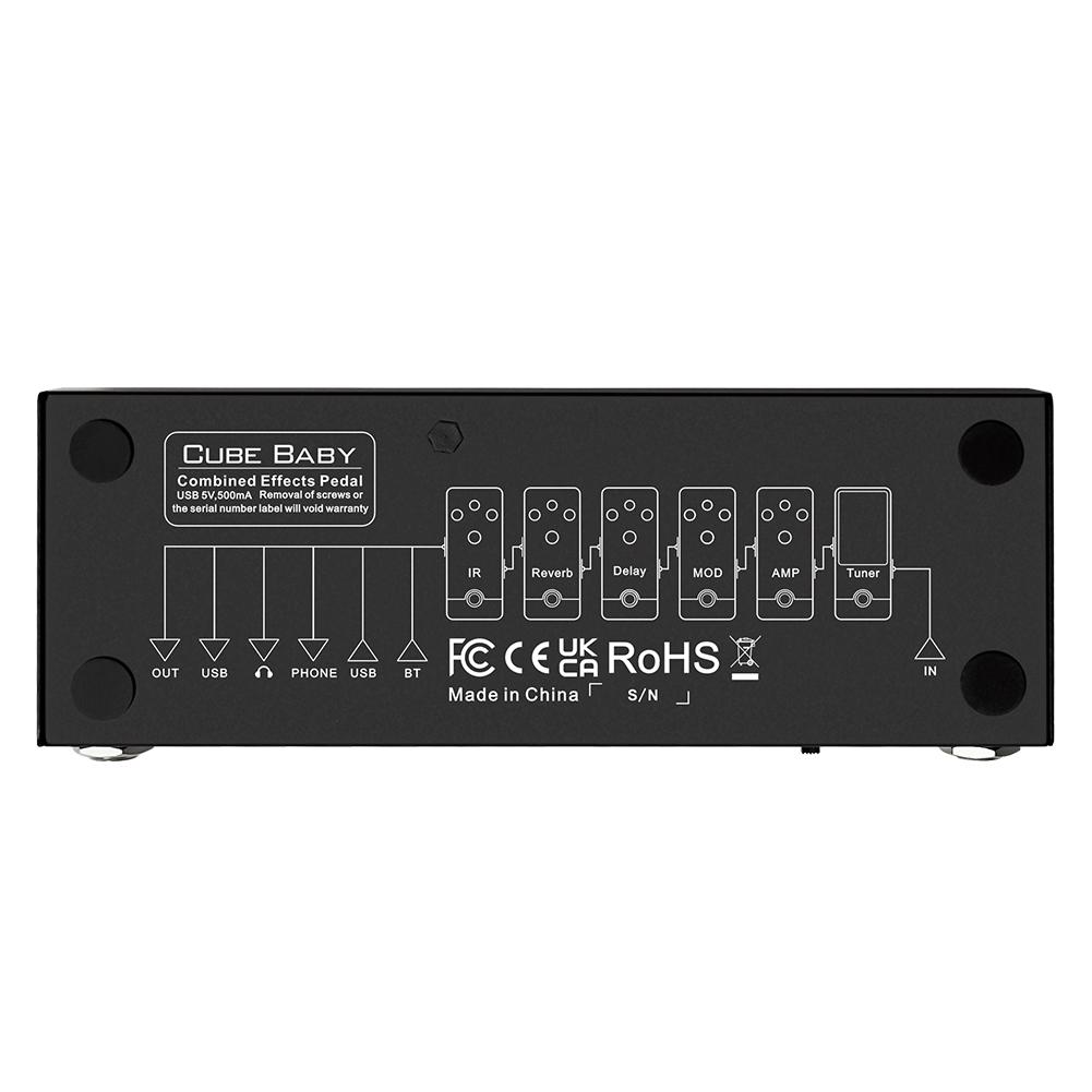 Multifunctional Combined Effect Pedal Delay Reverb MOD IR Cab Digital Multi Effects Guitar Pedal Effector Guitar Accessories