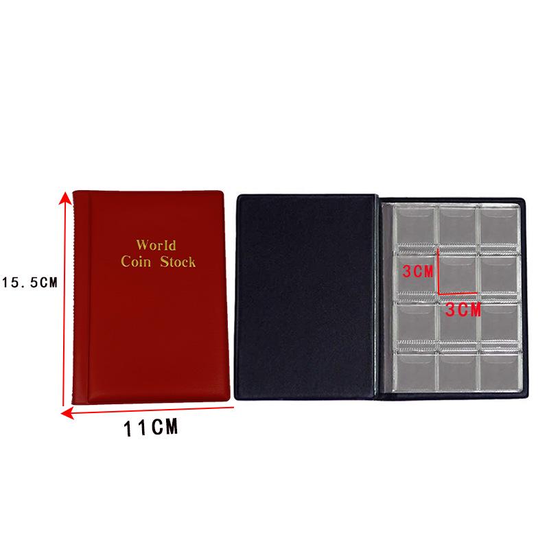 120-Pocket Coin & Banknote Album for Collectors - Store Commemorative, Ancient, and Bronze Coins