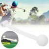 ABS Rubber Golf Swing Putting Rod Practice Training Aids Golf Ball with Stick Accessories