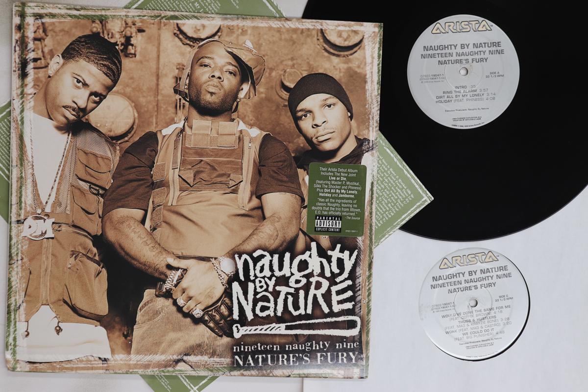 

LP Record NAUGHTY BY NATURE - Nineteen Naughty Nine Nature s FURY 07822190471 ARISTA 1999 US Rap & Hip-Hop/R&B Used