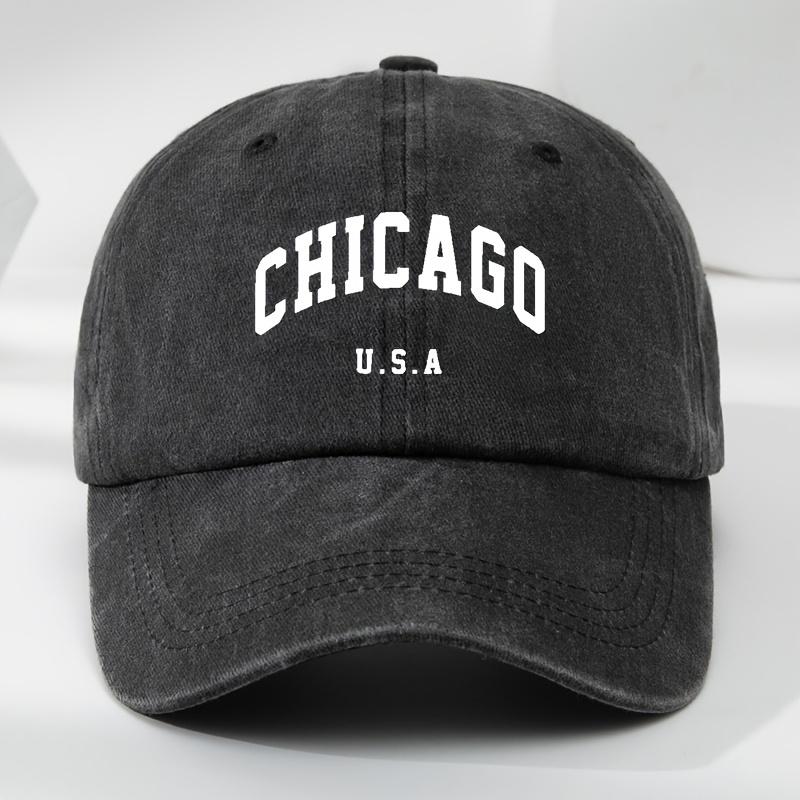 Trendy and Versatile Letter Print Men's Baseball Cap, Breathable, Sweat-absorbent, Quick-drying, Adjustable Casual Sports Sun Hat