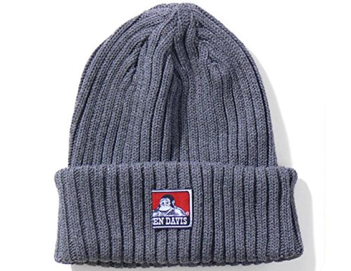 BEN DAVIS Cotton Knit Cap Beanie Watch Cap Hat with Gorilla Tag (Ben Davis) BDW-9500