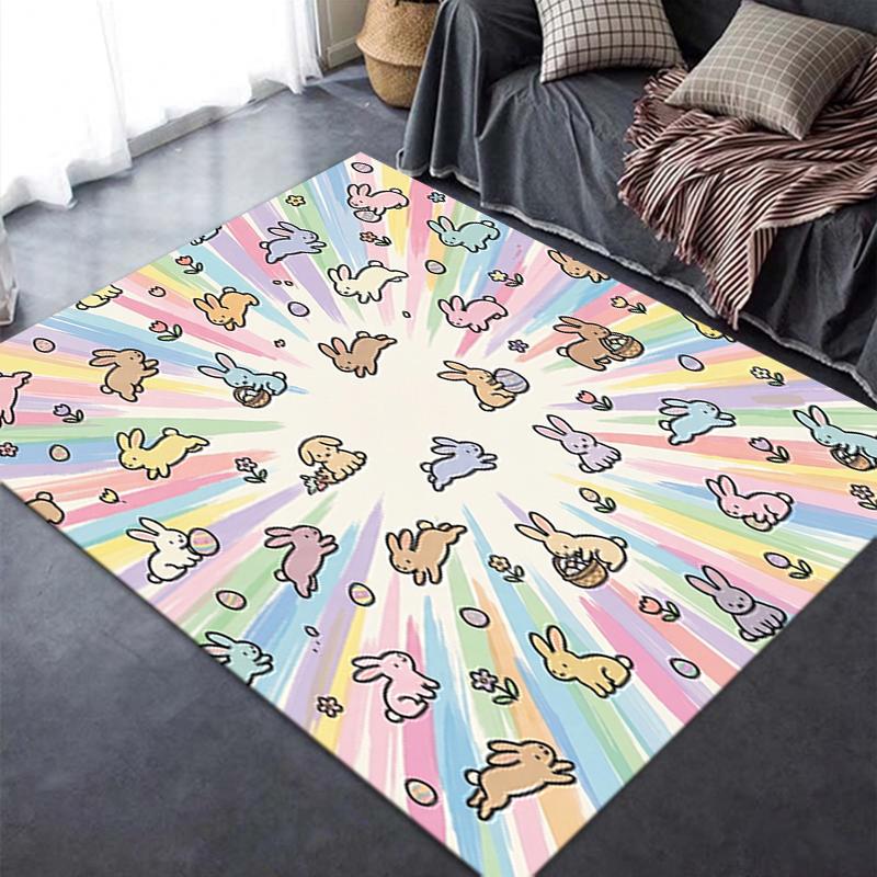 2025 New Cute Cartoon Carpet Rug for Living Room Bedroom Home Sofa Decoration,Kids play Non-slip Floor Mat51