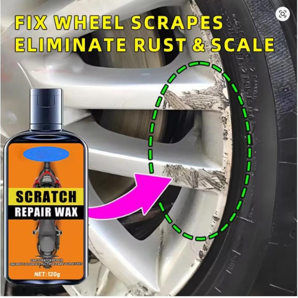 Alloy Wheel Kit  Includes Scratch Removal And Polishing Paste  Suitable For Curb Scrapes  Scuffs  And 120ml