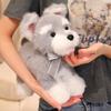 Verkauf Süßer Zwergschnauzer Hund Plüschtier Weiches Simulations-Stofftier Spielzeug Für Jungen Niedliche Po Requisiten Mädchen Geburtstagsgeschenk 30cm