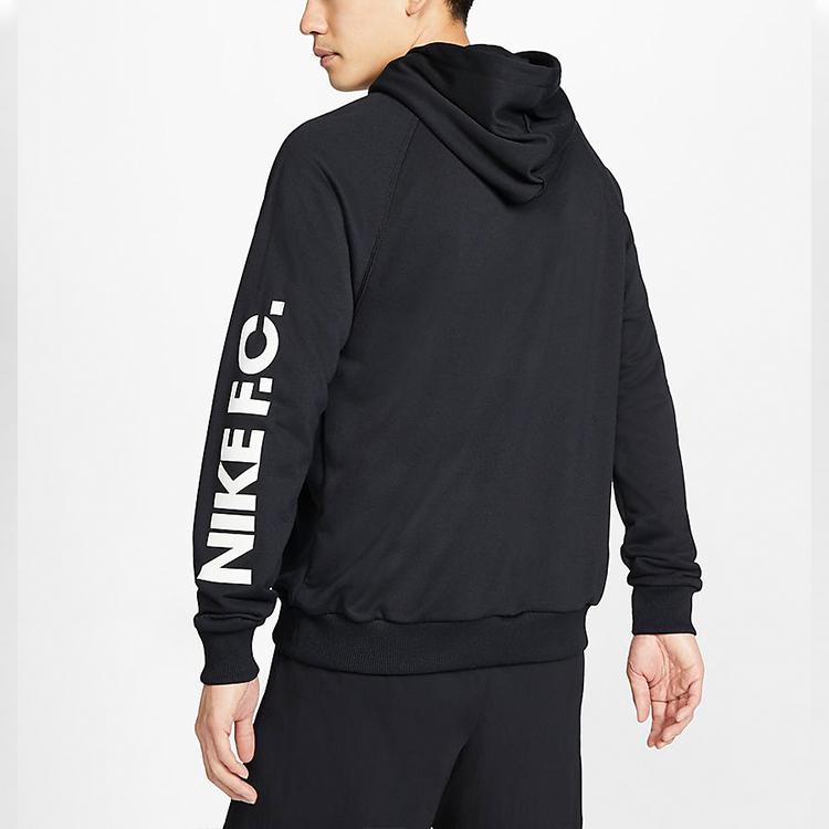 Nike Sweatshirts Men's Black Hooded Moderate Regular CJ2492-010