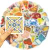 High-Quality 54Pcs High-Quality Cartoon High-Quality Aesthetics High-Quality Mediterranean High-Quality Food High-Quality Stickers High-Quality