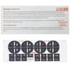Air-Conditioner Button Sticker Inner Decor Dashboard Control Button Repair Decal