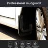 Truck Fender Set 4Pcs Car Mud Flaps with Screws Universal Fit PVC Auto SUV RV Easy Installation Front Rear Wheel Splash Guard Automotive Exterior