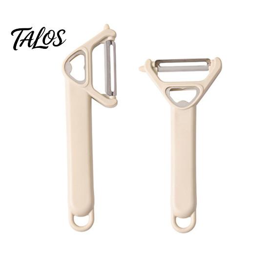 3-in-1 Vegetable Peeler, Stainless Steel Ergonomic Peeler for Elderly, Manual Bottle Opener Peeler, Sharp Blade Vegetable Peeler