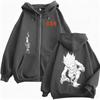Anime Hunter X Hunter Gon Freecss Zipper Hoodie Men Women Cartoon Manga Zip Up Jacket Men's Cosplay Harajuku Zip Up Sweatshirt