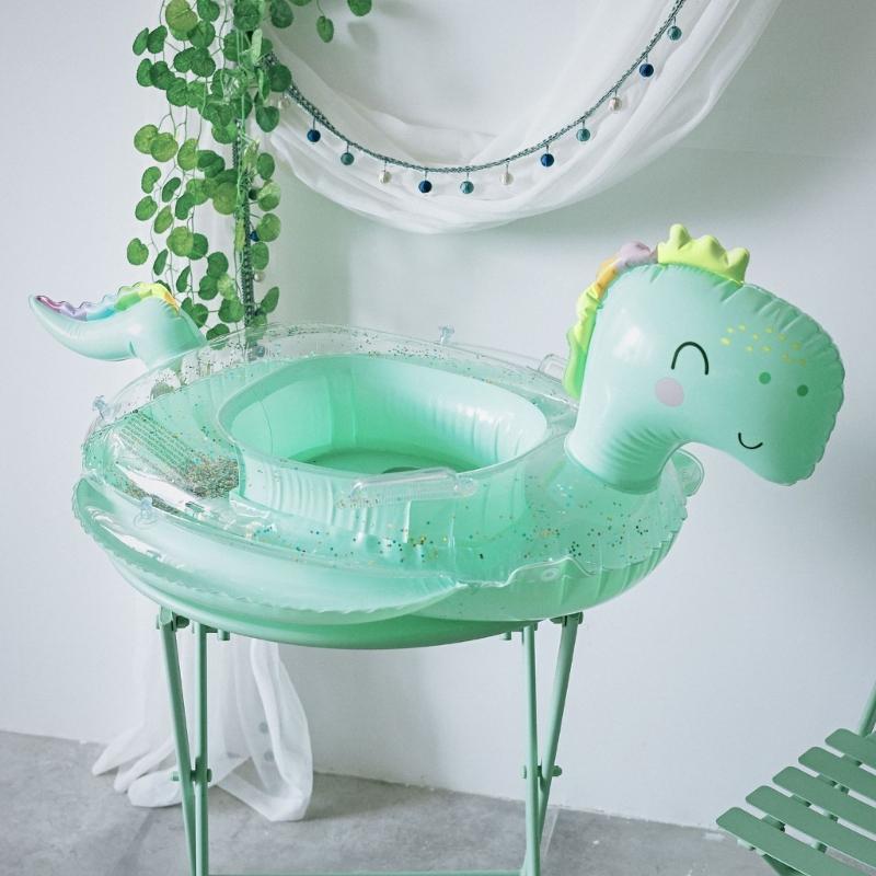 Dinosaur Pool Rings Baby Swimming Floats Inflatable Tubes Beach Outdoor Party
