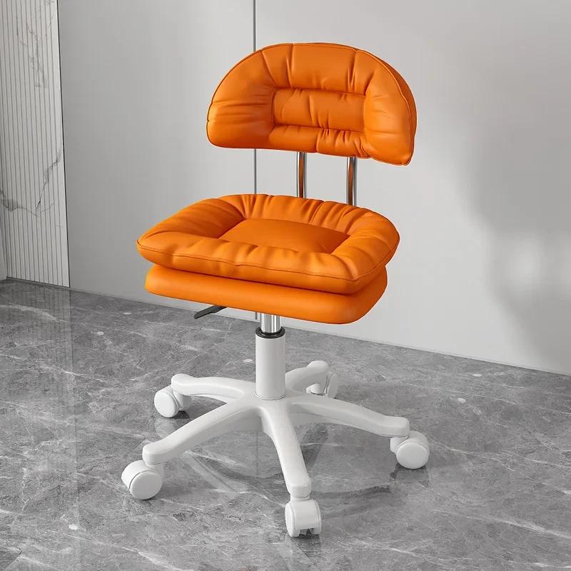 C666 Makeup Beauty Barber Chair Salon Hair Salon Swivel Hairdressing Cosmetic Saddle Pedicure Recliner Furniture