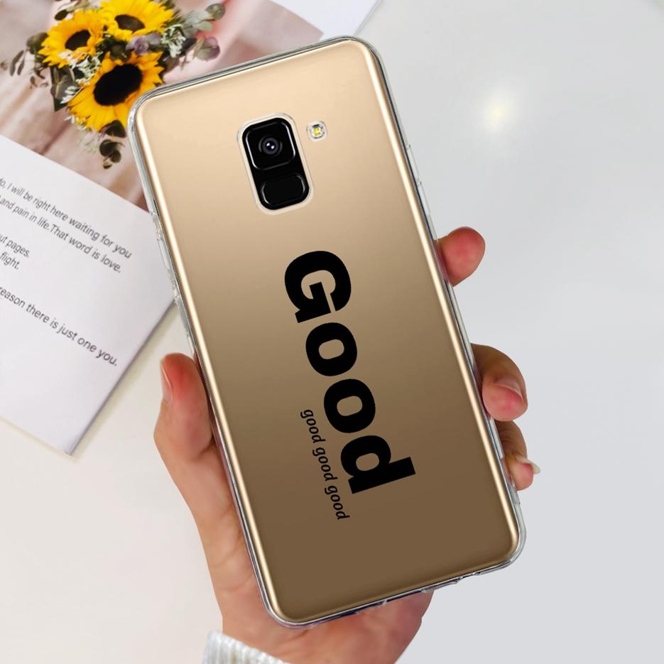 For Samsung Galaxy A8 2018 Case SM-A530F New Fashion Painted Cover Soft Silicone Phone Case For Samsung A8 Plus A8+ A730F Bumper